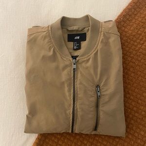 H&M Men’s Brown Bomber Jacket